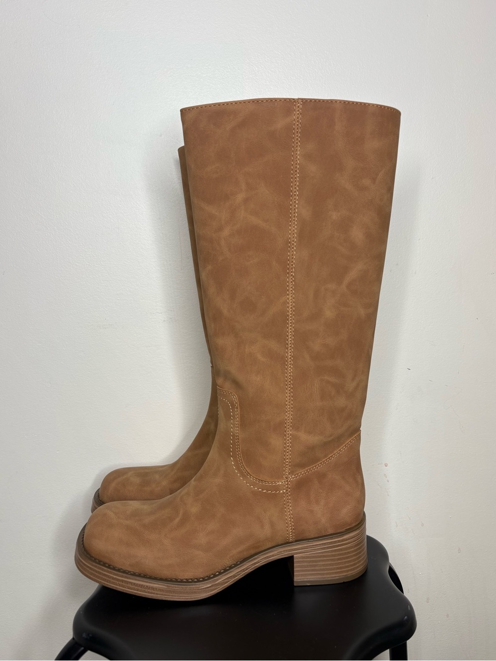 Steve Madden Millena Riggs Suede Tall Boots
